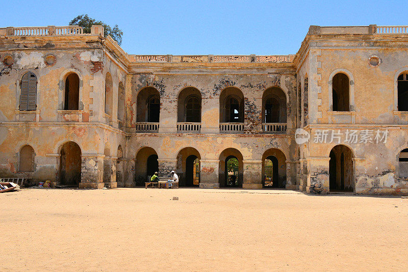 The old government palace - Island of Gorée, Dakar, Senegal